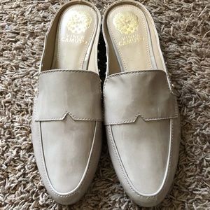 Vince Camuto Patent Leather Studded Slides